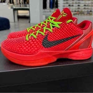 Nike Kobe 6 Protro 'Reverse Grinch' SIZE 8